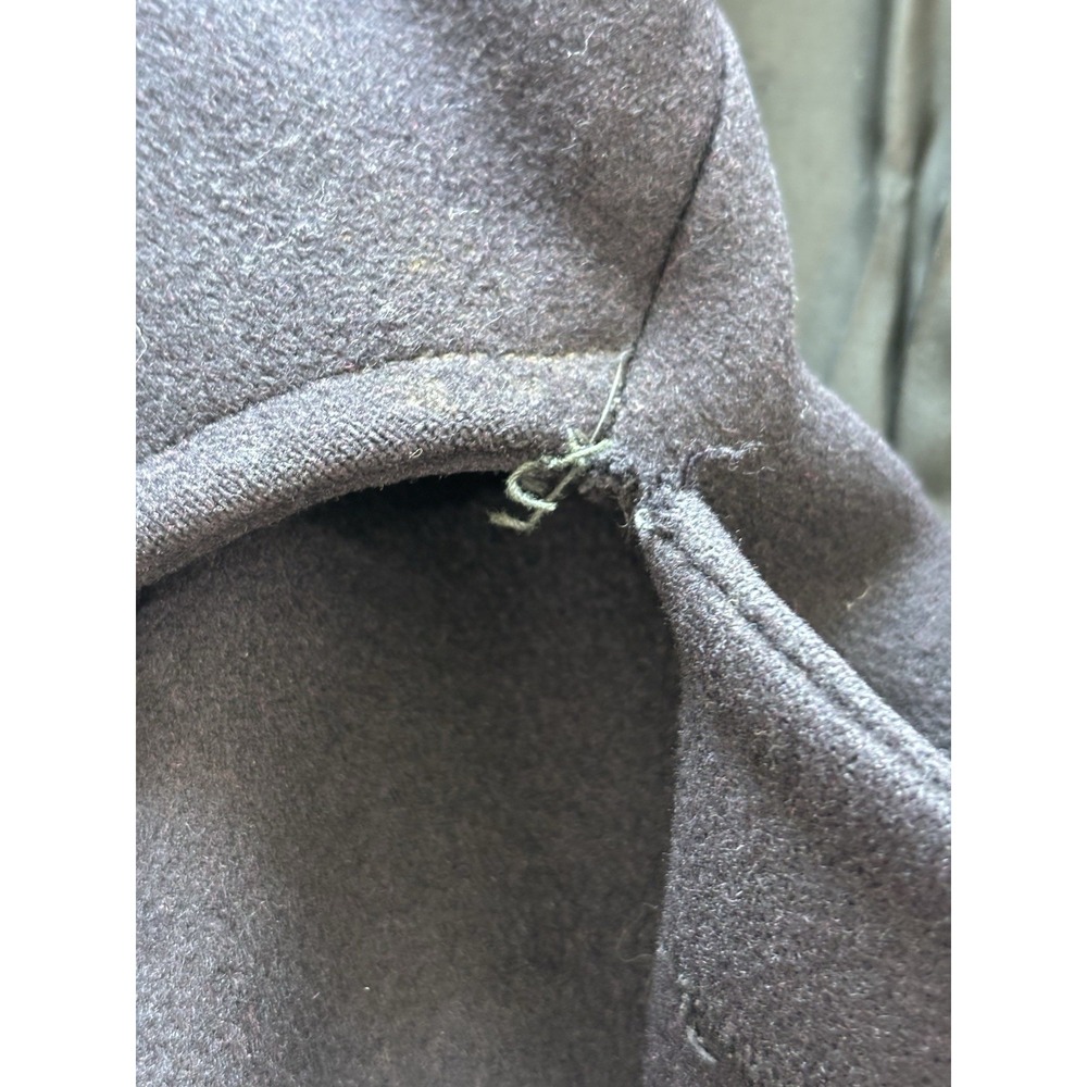 US Navy Military Wool Pea Coat Mens 30 Blue Naval Pembroke Button Issued - Picture 6 of 12